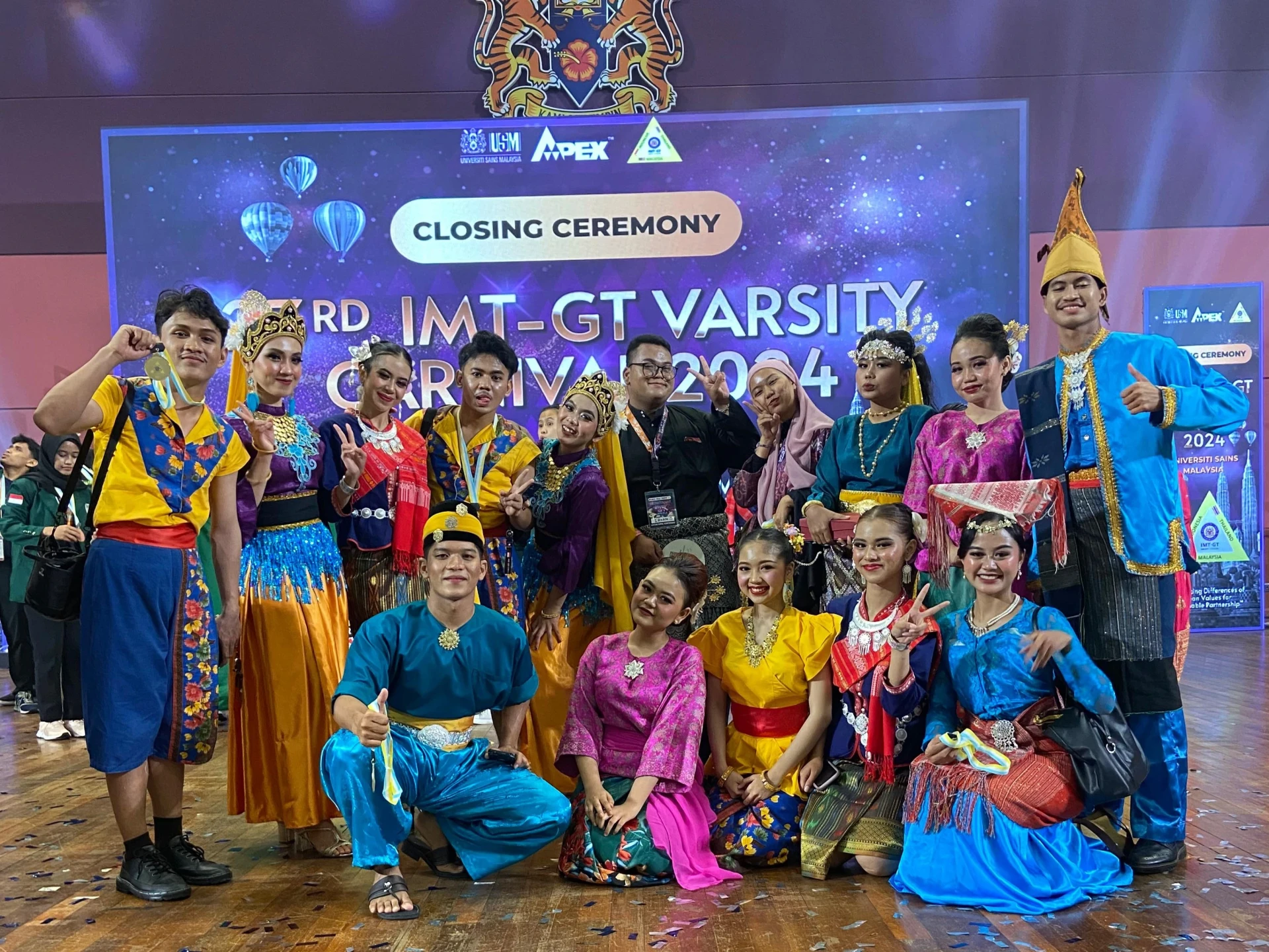 Prestasi Mahasiswa FIB USU di The 23rd IMT-GT Varsity Carnival